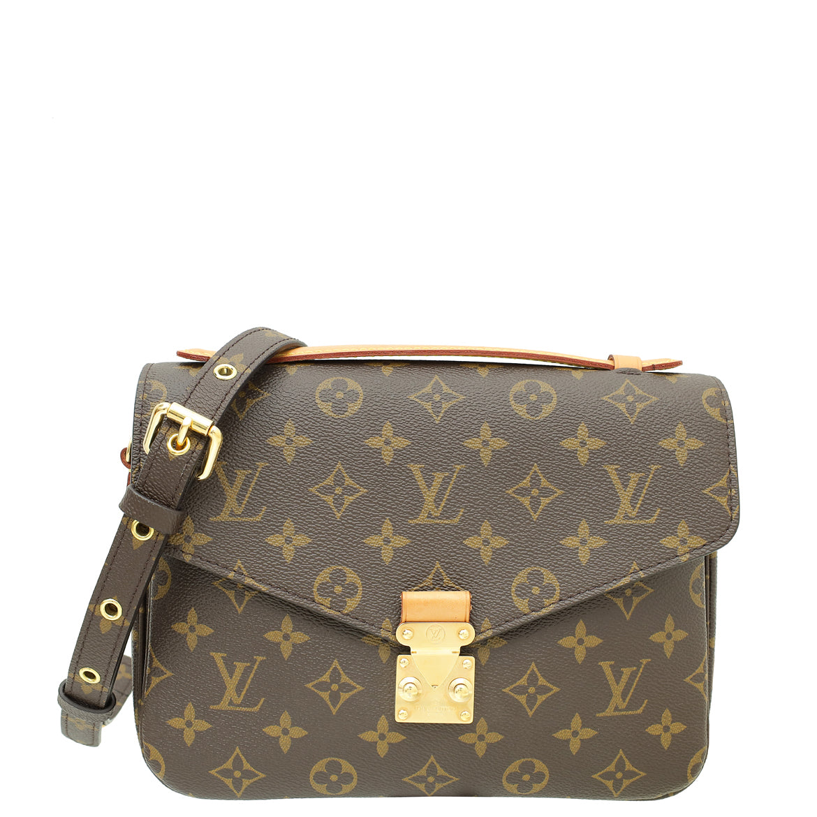 Louis Vuitton Brown Monogram Pochette Metis