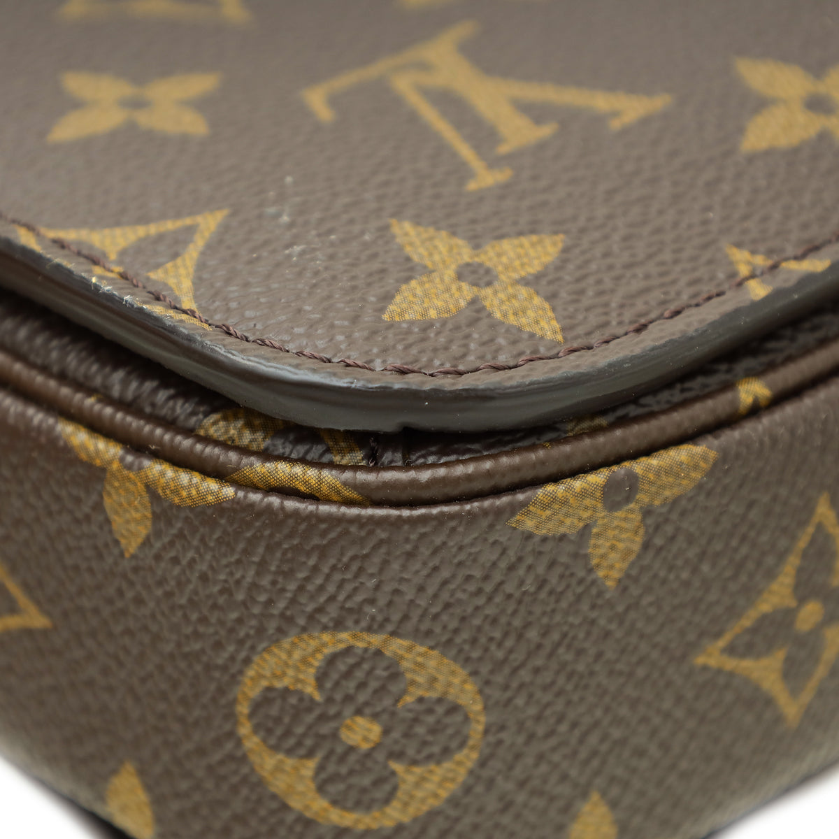 Louis Vuitton Brown Monogram Pochette Metis