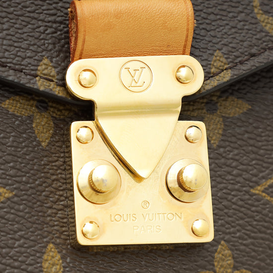 Louis Vuitton Brown Monogram Pochette Metis