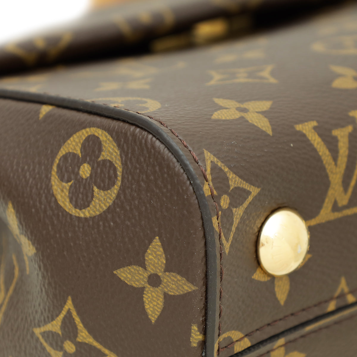 Louis Vuitton Brown Monogram Cluny BB Bag