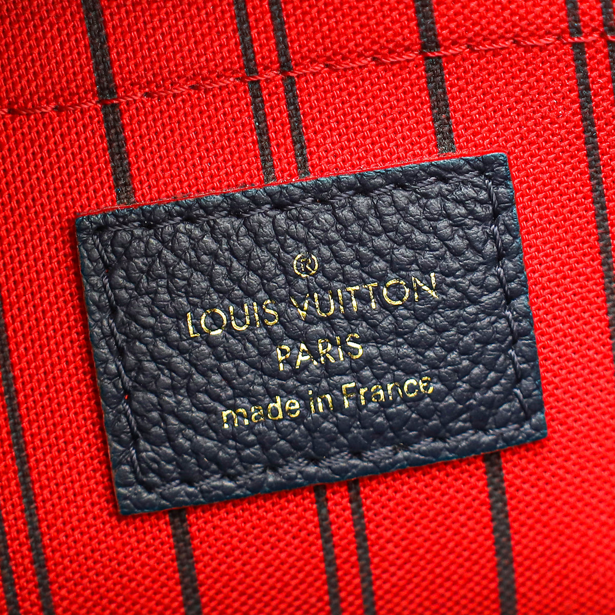Louis Vuitton Apricot Monogram Empreinte Leather Montaigne BB Bag - Yoogi's  Closet