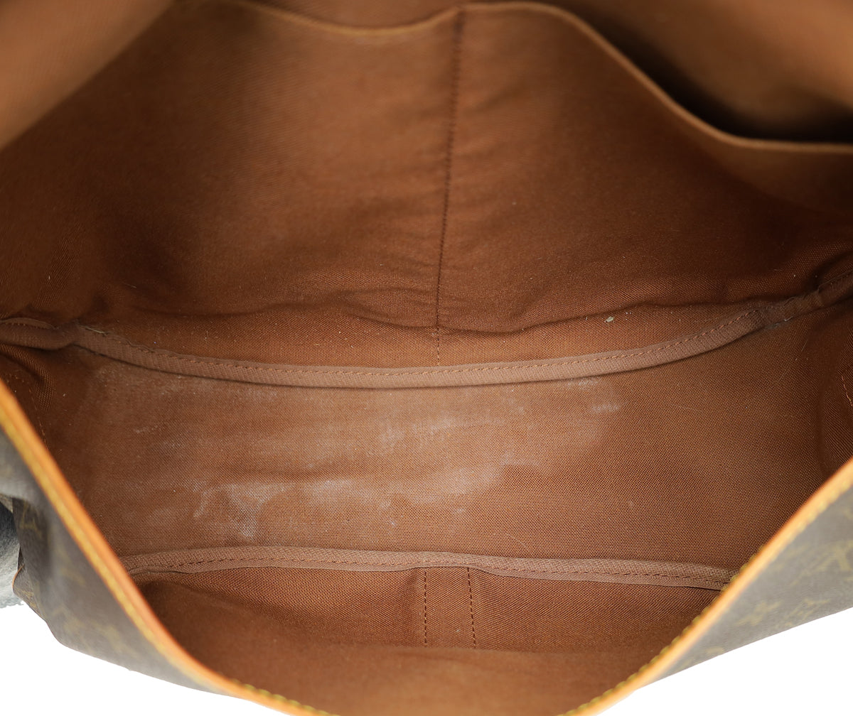 Load image into Gallery viewer, Louis Vuitton Brown Monogram Saumur GM Bag

