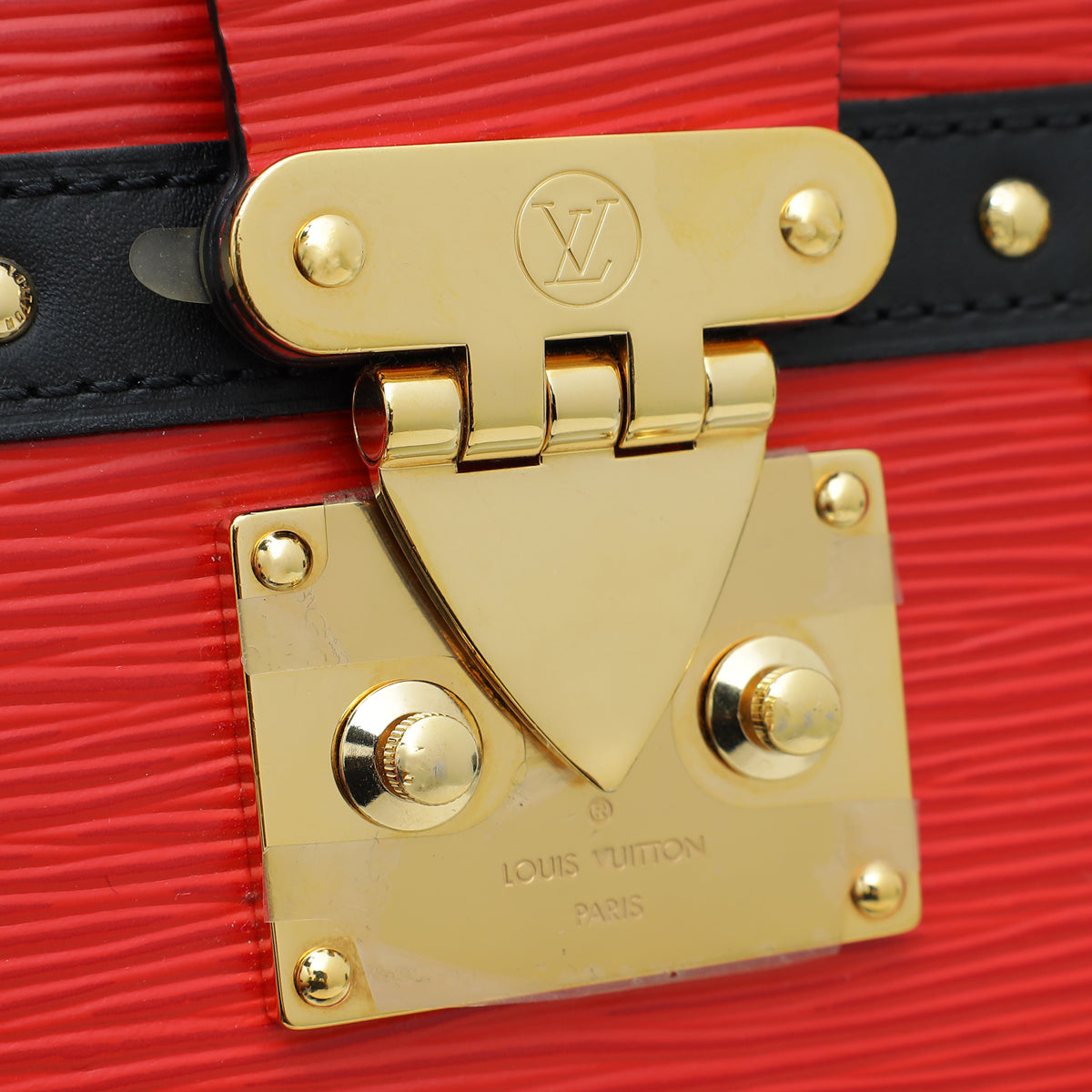 Louis Vuitton Bicolor Trunk Clutch Bag