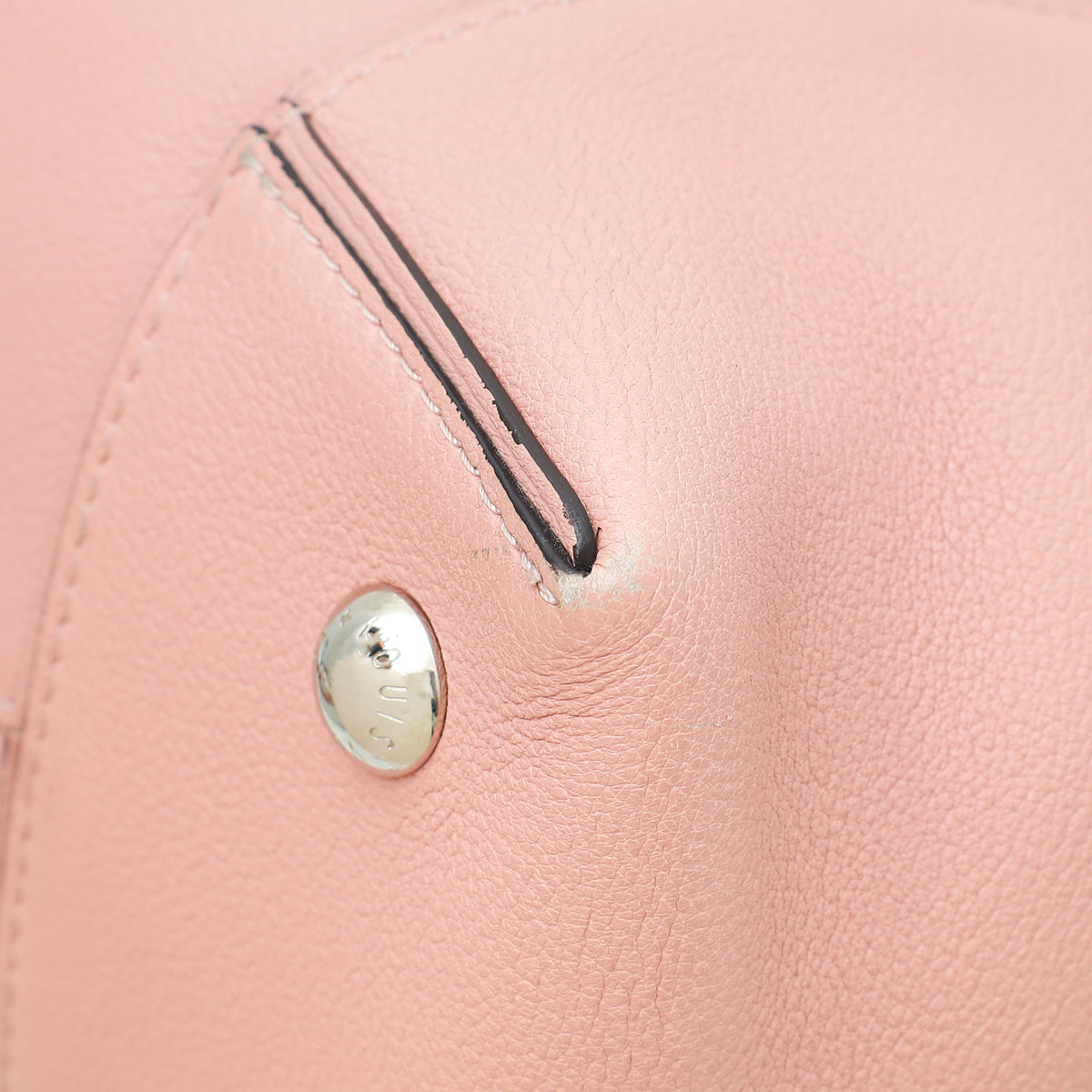Louis Vuitton Python Trim Pink Leather Soft Lockit MM