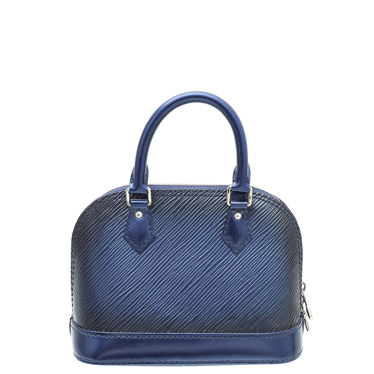 Louis Vuitton Blue Nuit Metallic Epi Sequins Flame Nano Alma Bag-Louis Vuitton-THE CLOSET