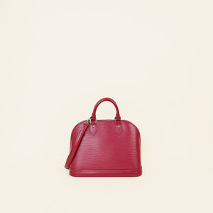 Louis Vuitton Fuchsia Alma PM Bag W/ Strap