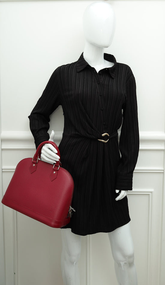 Louis Vuitton Framboise Alma PM Bag W/ Extra Strap-Louis Vuitton-THE CLOSET