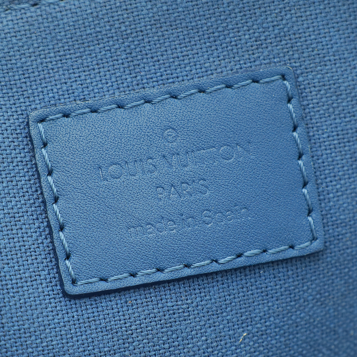 Louis Vuitton Neptune Blue Damier Infini Porte-Documents Jour Bag