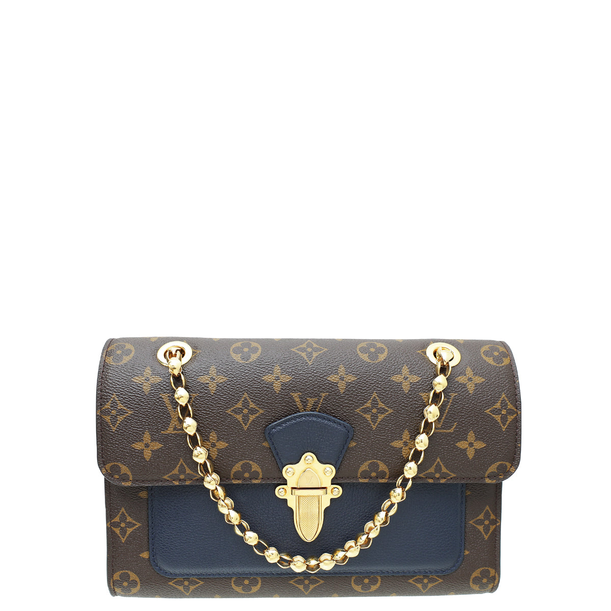 Louis Vuitton Monogram Blue Victoire Bag-Louis Vuitton-THE CLOSET