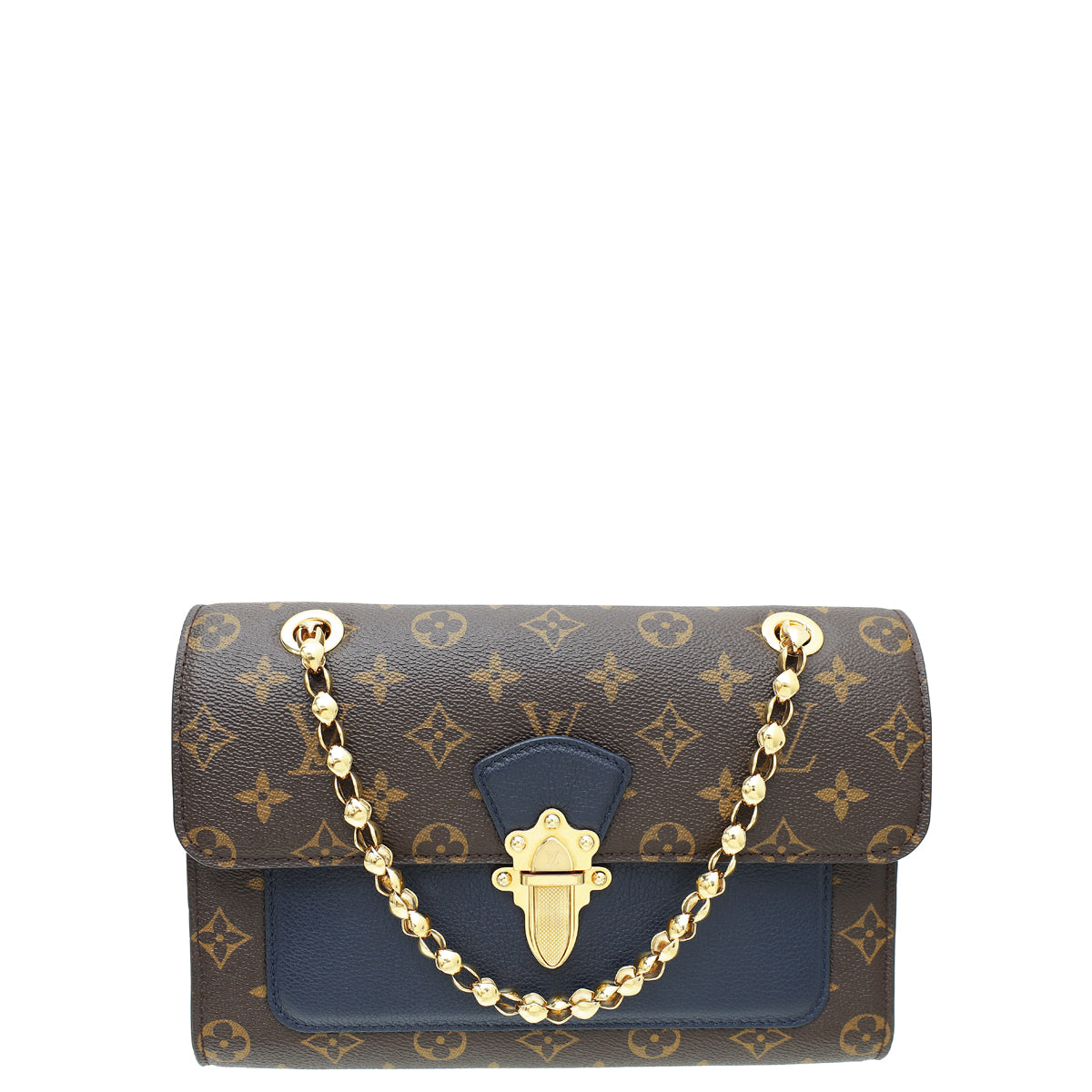 Louis Vuitton Monogram Blue Victoire Bag – The Closet