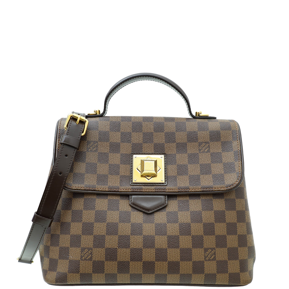 Louis Vuitton Damier Ebene Bergamo MM Bag-Louis Vuitton-THE CLOSET