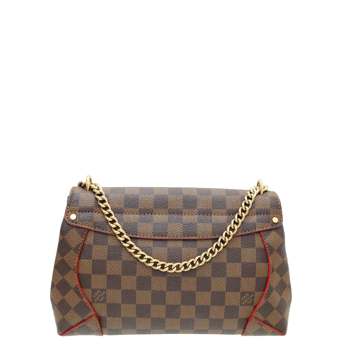 Louis Vuitton Damier Ebene Caissa Flap Bag-Louis Vuitton-THE CLOSET