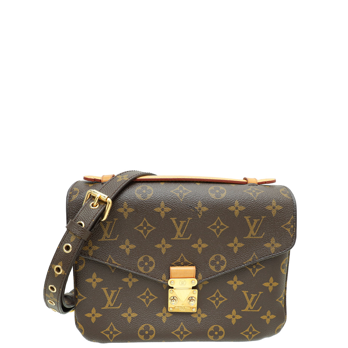 Louis Vuitton Brown Monogram Pochette Metis-Louis Vuitton-THE CLOSET
