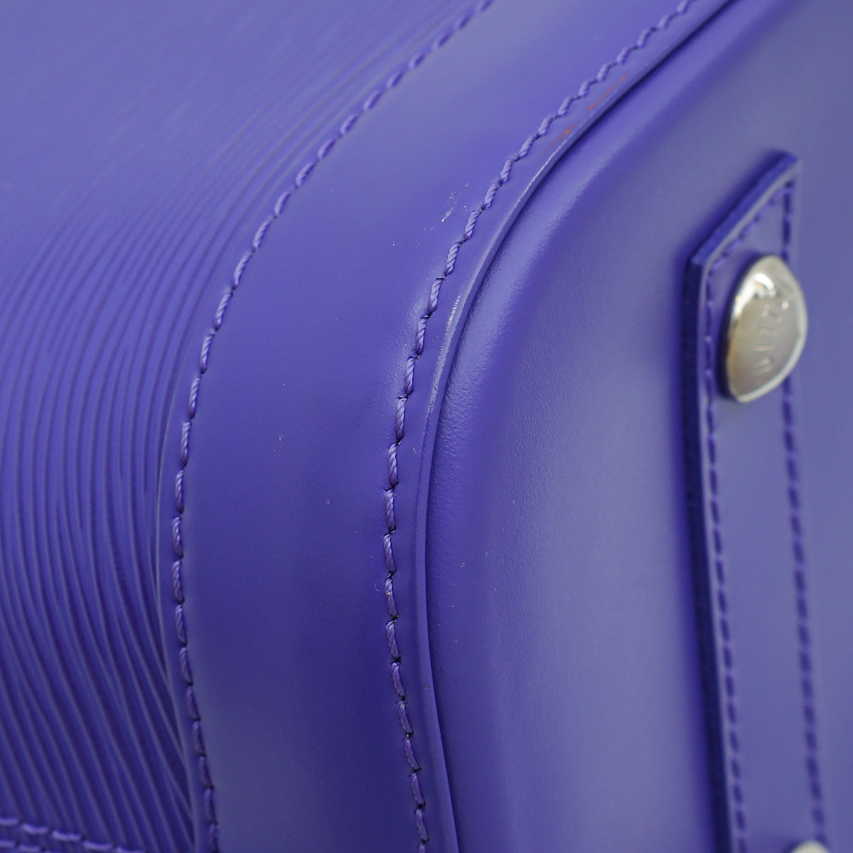 Louis Vuitton Figue Alma PM Bag W/ F.M Initials