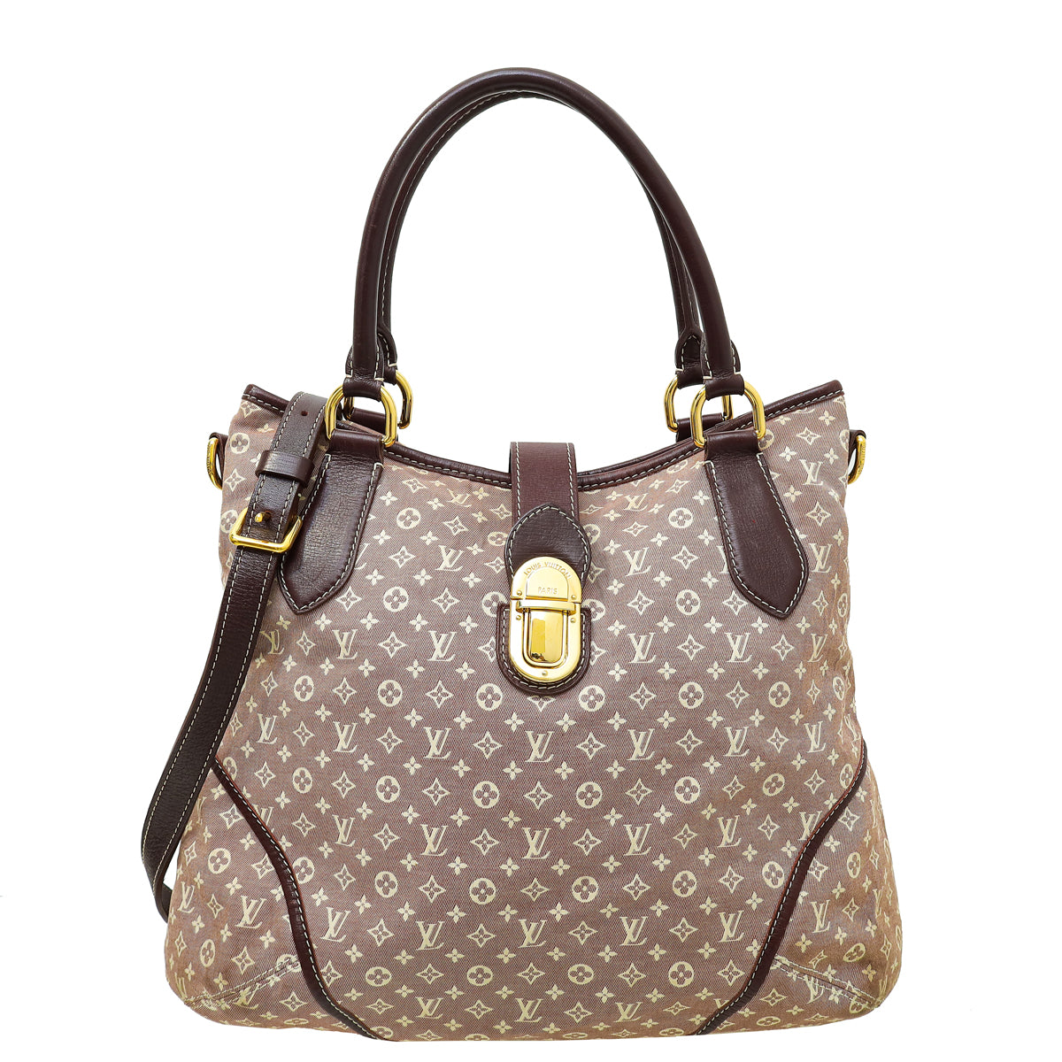 Louis Vuitton Sepia Monogram Mini Lin Idylle Elegie Bag-Louis Vuitton-THE CLOSET