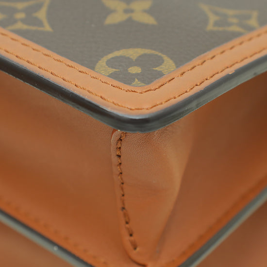 Louis Vuitton Brown Monogram Reverse Dauphine Bag