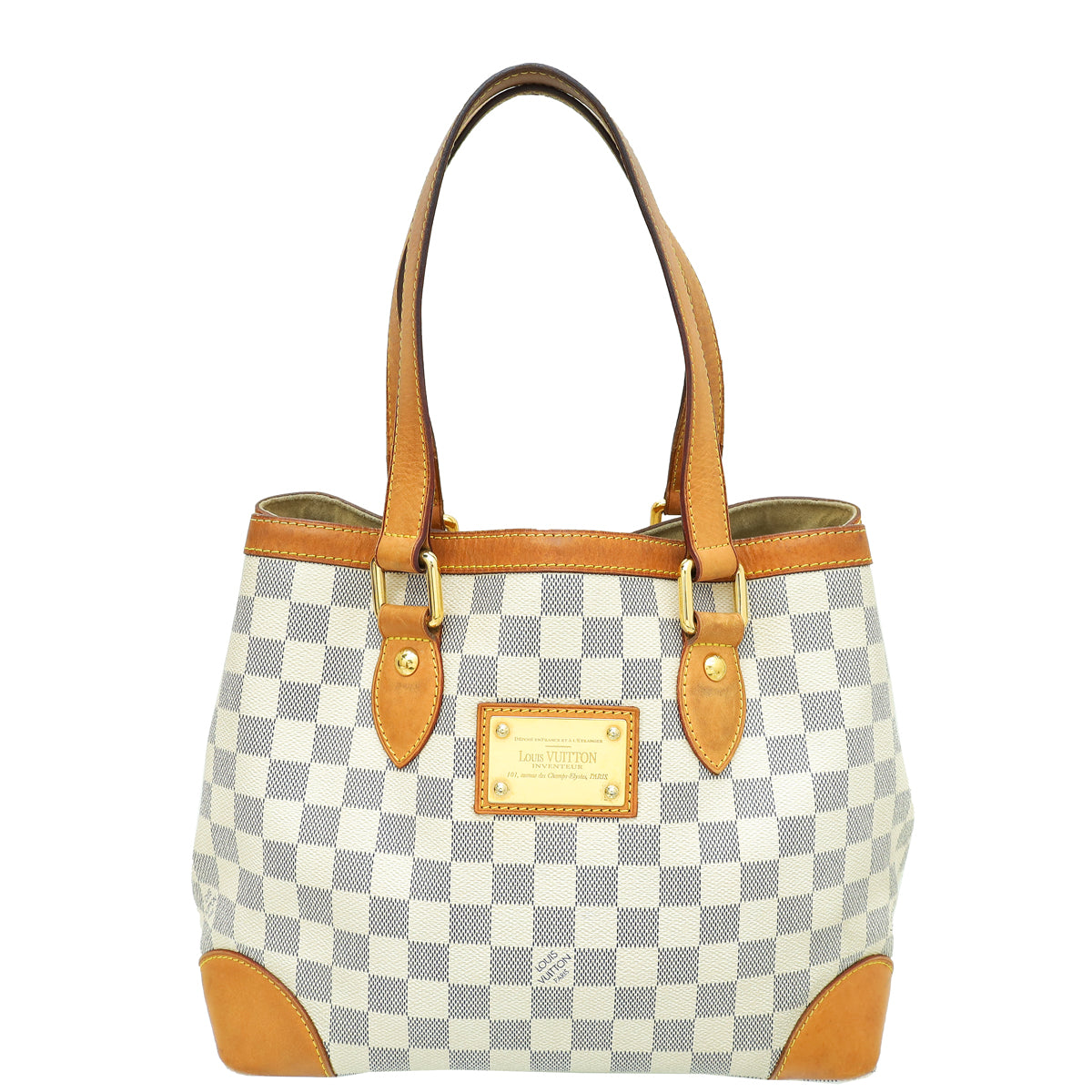 Louis Vuitton Damier Azur Hampstead PM Bag-Louis Vuitton-THE CLOSET