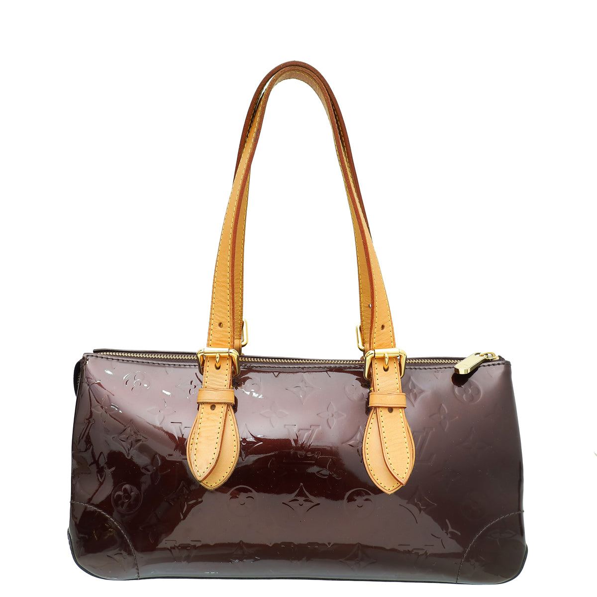 Louis Vuitton Amarante Monogram Vernis Rosewood Avenue Bag-Louis Vuitton-THE CLOSET