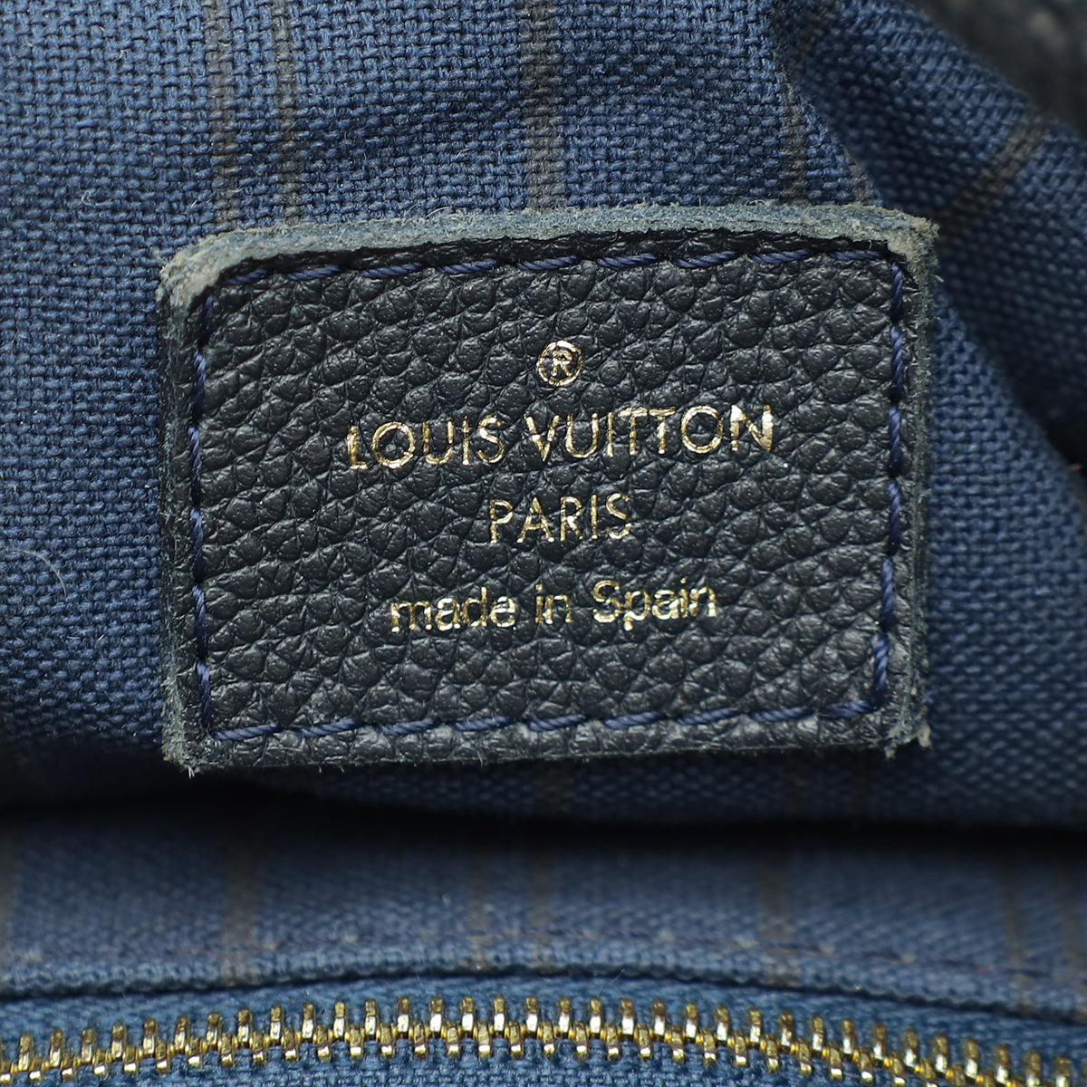 Louis Vuitton Bleu Infini Monogram Empreinte Artsy MM Bag