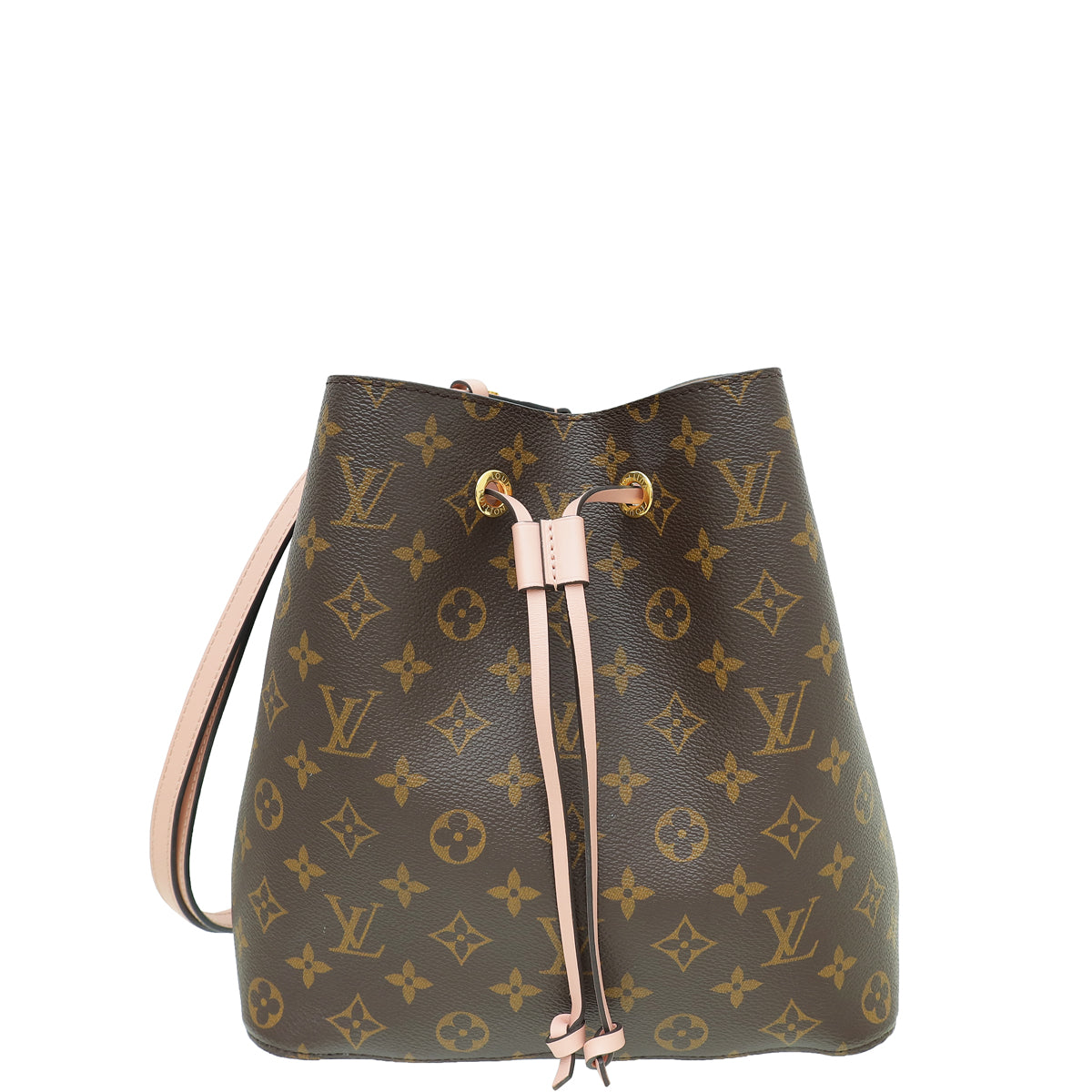 Louis Vuitton Monogram Rose Poudre Neonoe MM Bag-Louis Vuitton-THE CLOSET