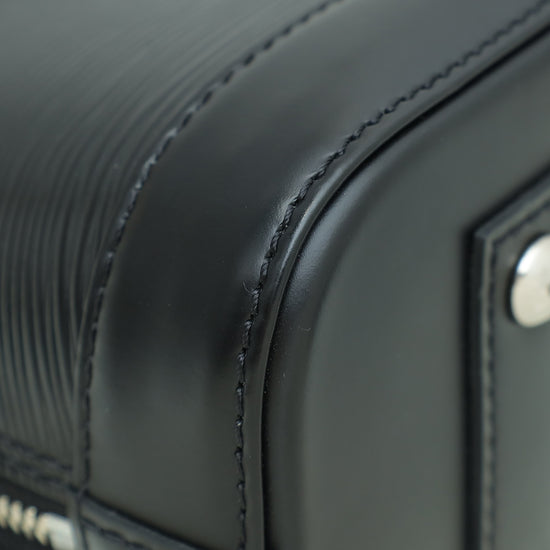 Louis Vuitton Black Alma BB Sporty Bag