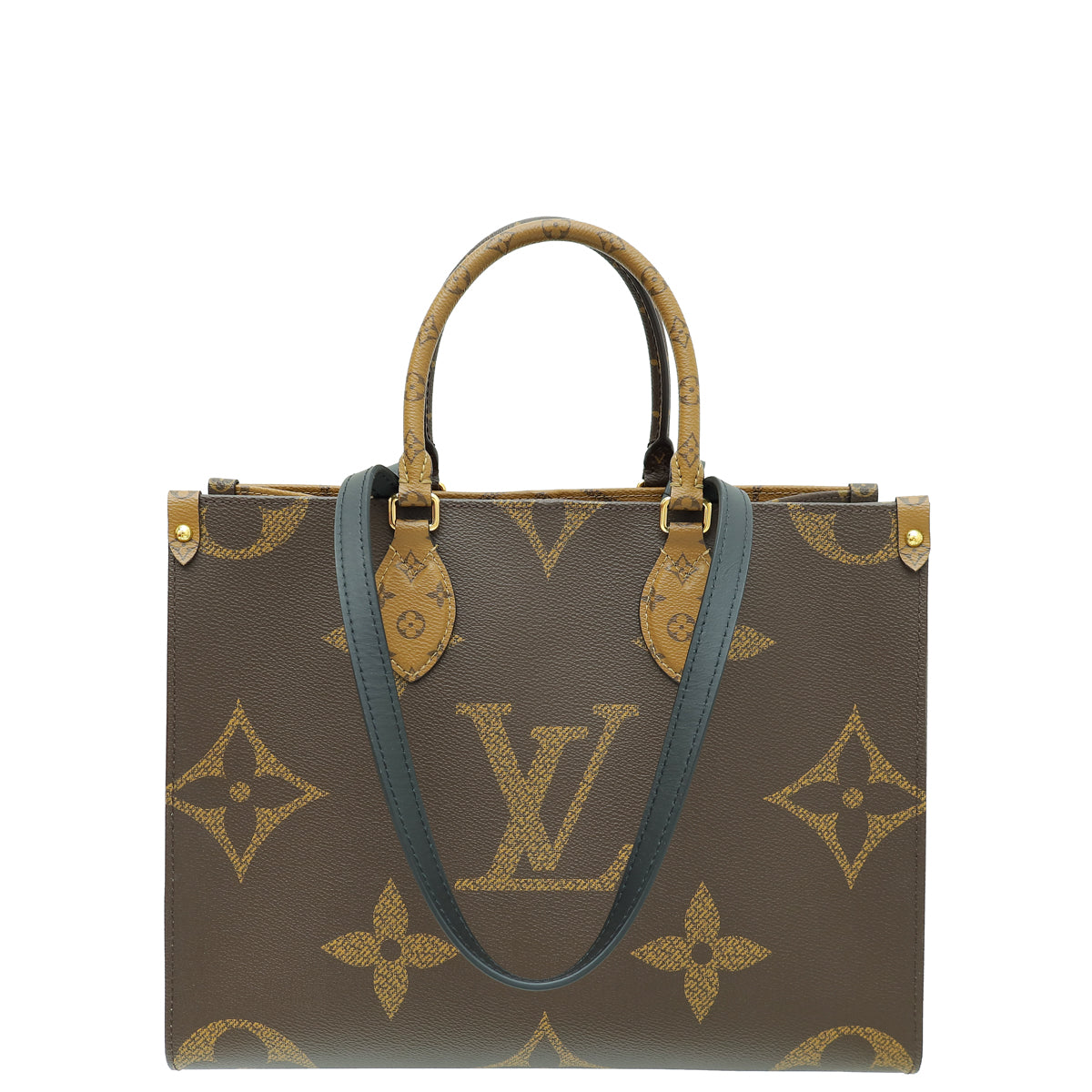 Louis Vuitton Bicolor Monogram Reverse Onthego MM Bag-Louis Vuitton-THE CLOSET