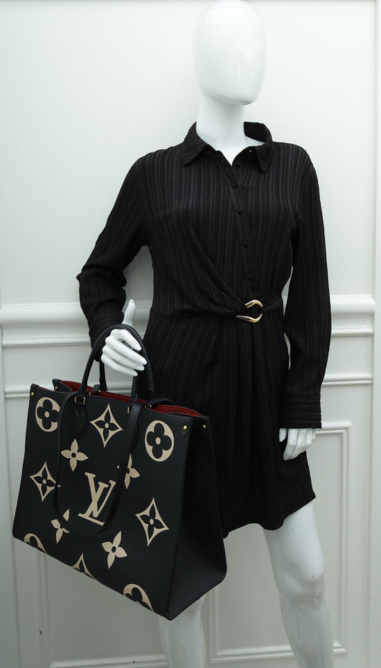 Louis Vuitton Bicolor Monogram Empreinte Onthego GM Bag – THE CLOSET