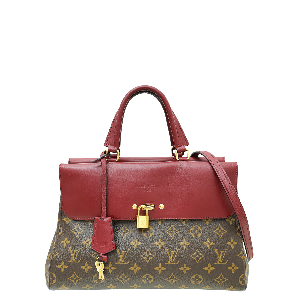 Louis Vuitton Monogram Burgundy Venus Tote Bag-Louis Vuitton-THE CLOSET