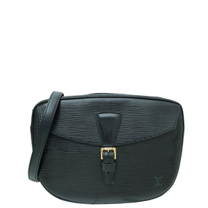 Louis Vuitton Black Vintage Jeune Fille Crossbody Bag