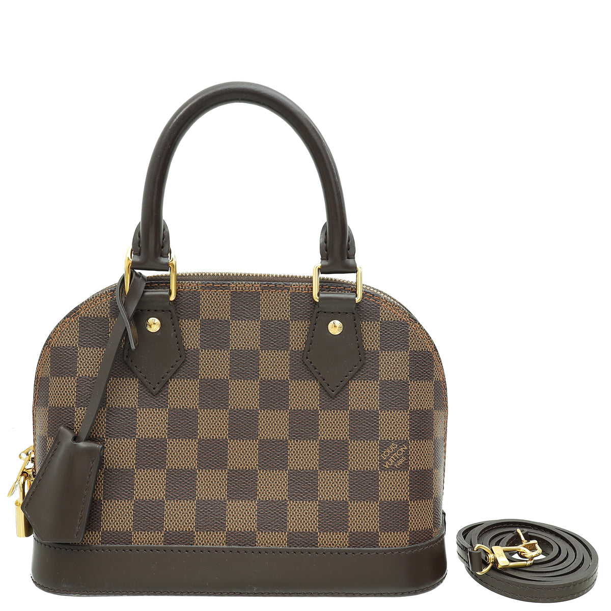 Louis Vuitton Damier Ebene Alma BB Bag-Louis Vuitton-THE CLOSET