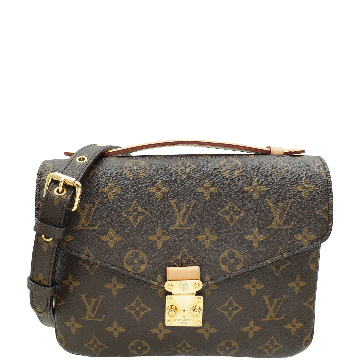 Louis Vuitton Brown Monogram Pochette Metis-Louis Vuitton-THE CLOSET