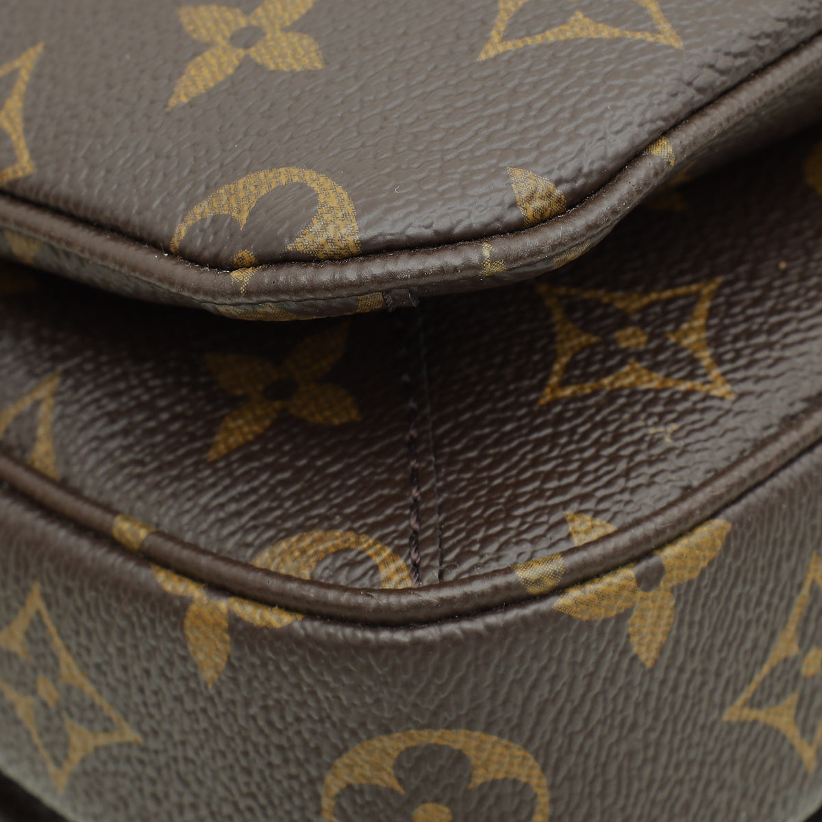 Louis Vuitton Brown Monogram Pochette Metis