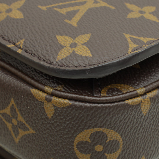 Louis Vuitton Brown Monogram Pochette Metis