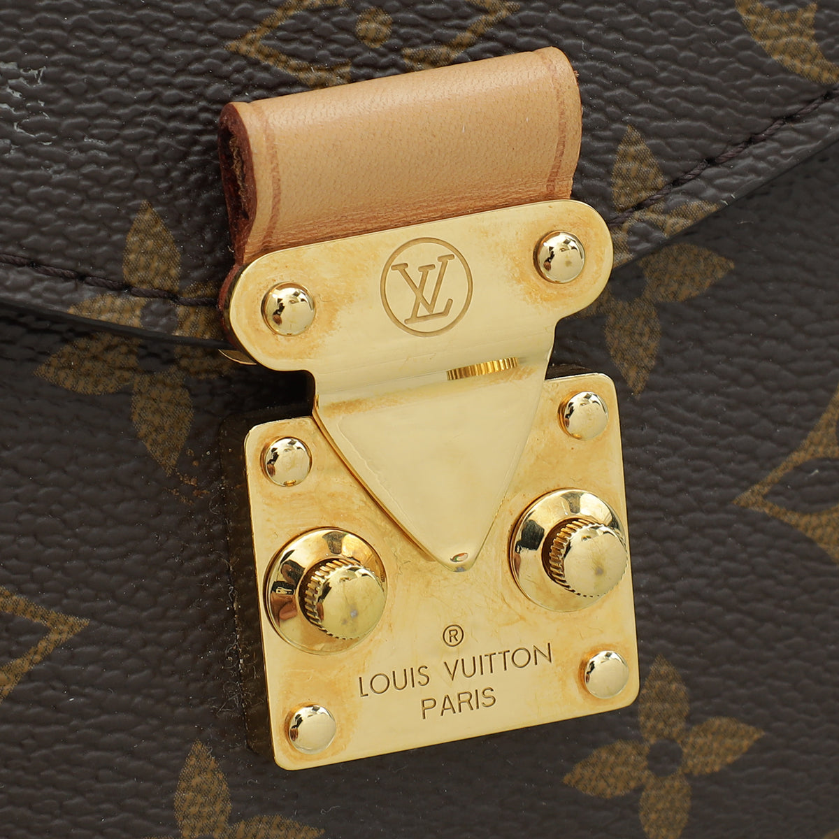 Louis Vuitton Brown Monogram Pochette Metis