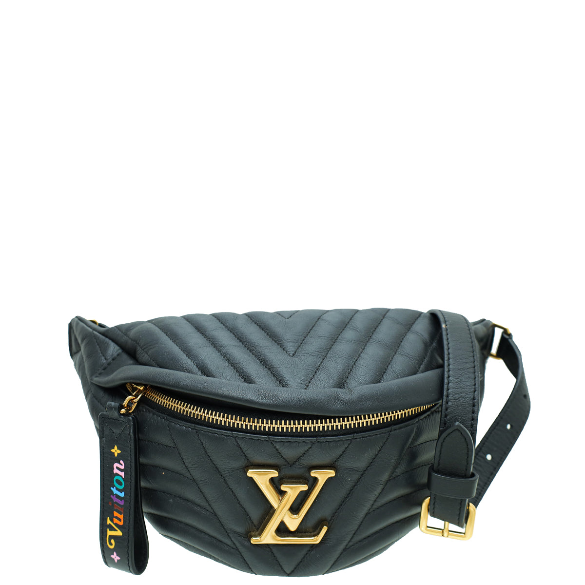 Louis Vuitton Black Quilted New Wave Bumbag-Louis Vuitton-THE CLOSET
