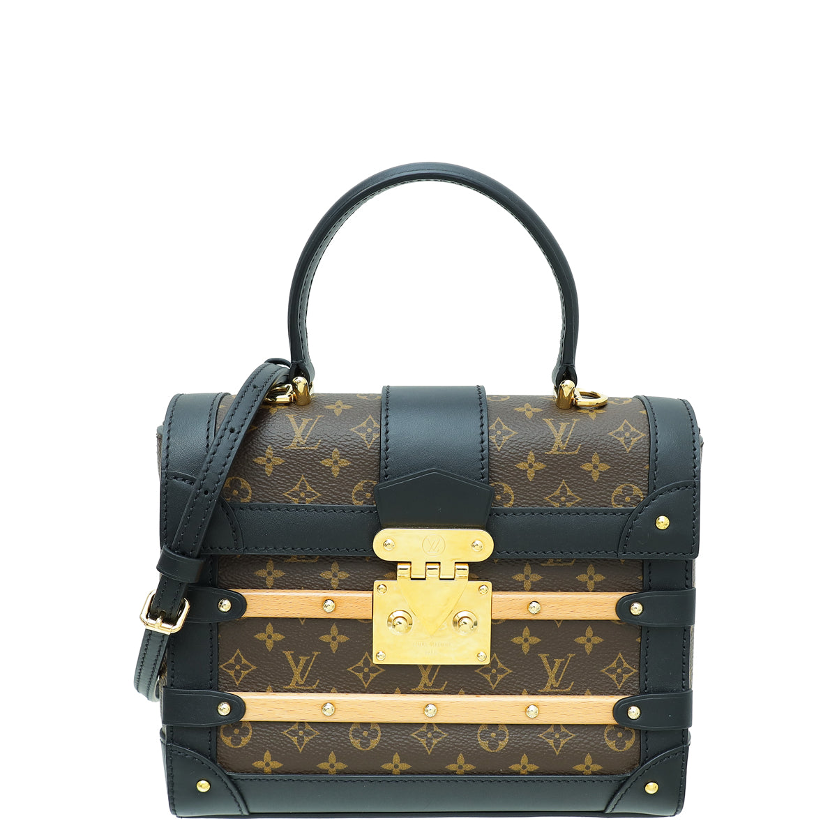 Louis Vuitton Bicolor Monogram Trianon PM Trunk Bag-Louis Vuitton-THE CLOSET