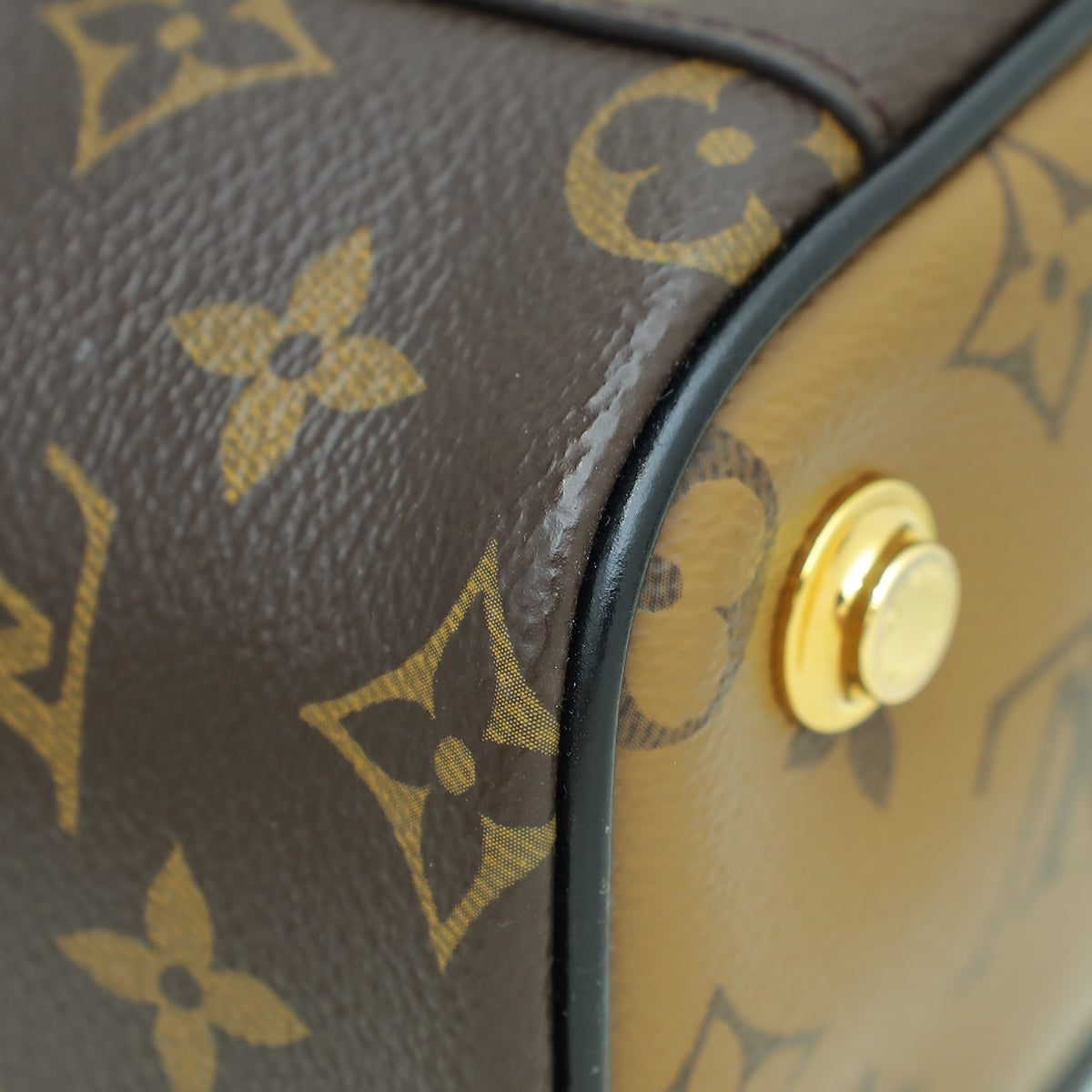 Louis Vuitton Bicolor Monogram/Monogram Reverse Vanity PM Bag