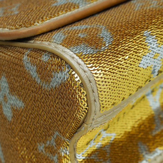 Louis Vuitton Tricolor Monogram Sequins Twist PM Bag