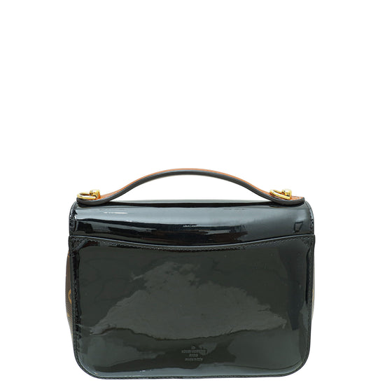 Louis Vuitton Black Vernis Cherrywood BB Bag