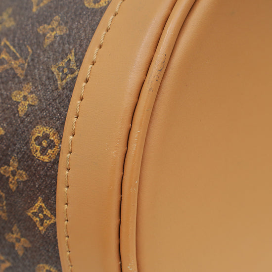 Load image into Gallery viewer, Louis Vuitton Maroon Transformed Monogram Time Trunk Duffle Bag
