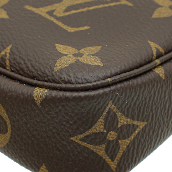 Louis Vuitton Monogram Mini Pochette Accessories Bag