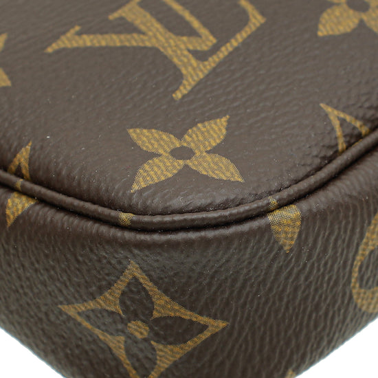 Louis Vuitton Monogram Mini Pochette Accessories Bag