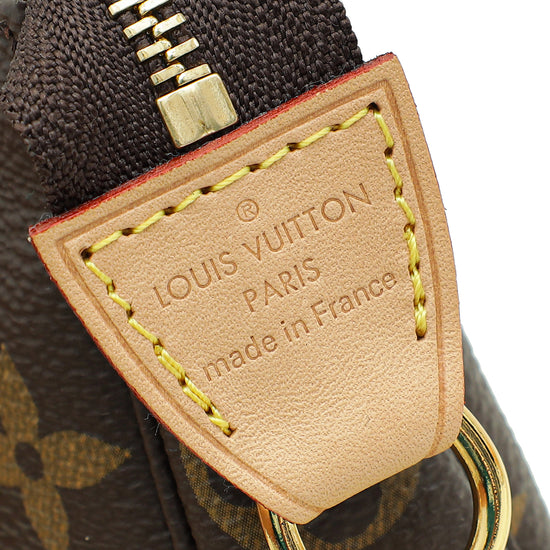 Louis Vuitton Monogram Mini Pochette Accessories Bag