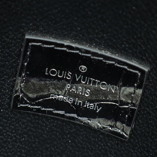 Louis Vuitton Bicolor Metallic Alligator Egg Bag