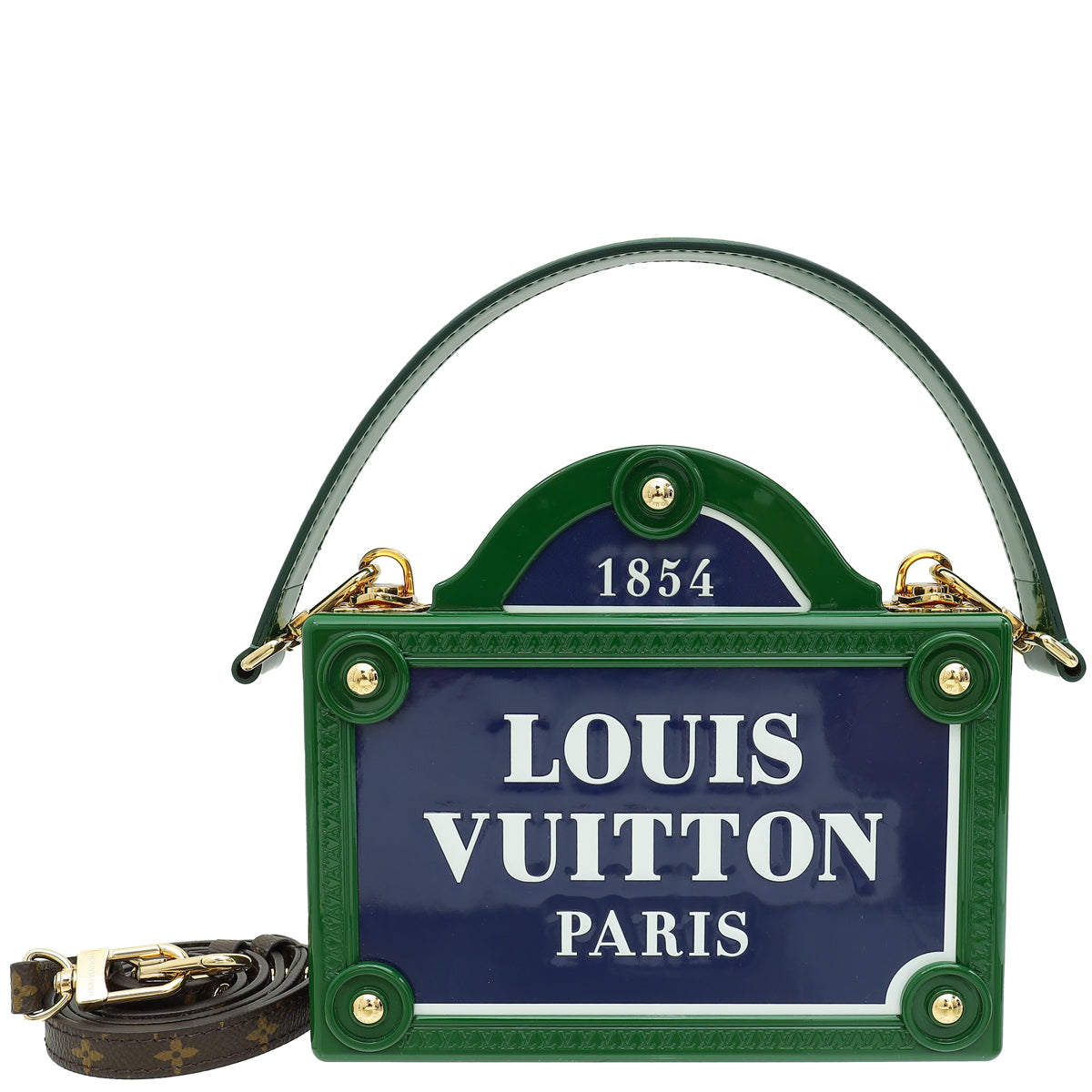 Louis Vuitton Paris Street Sign H27 Petite Malle-Louis Vuitton-THE CLOSET