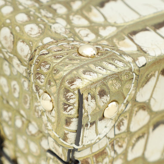 Louis Vuitton Bicolor Alligator Petite Malle Bag-Louis Vuitton-THE CLOSET