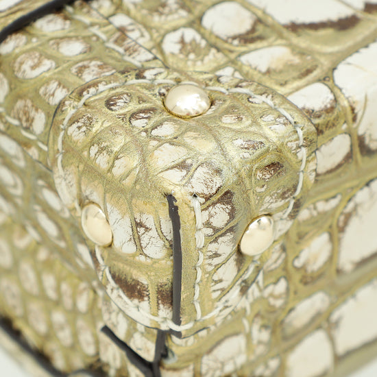 Louis Vuitton Bicolor Alligator Petite Malle Bag-Louis Vuitton-THE CLOSET