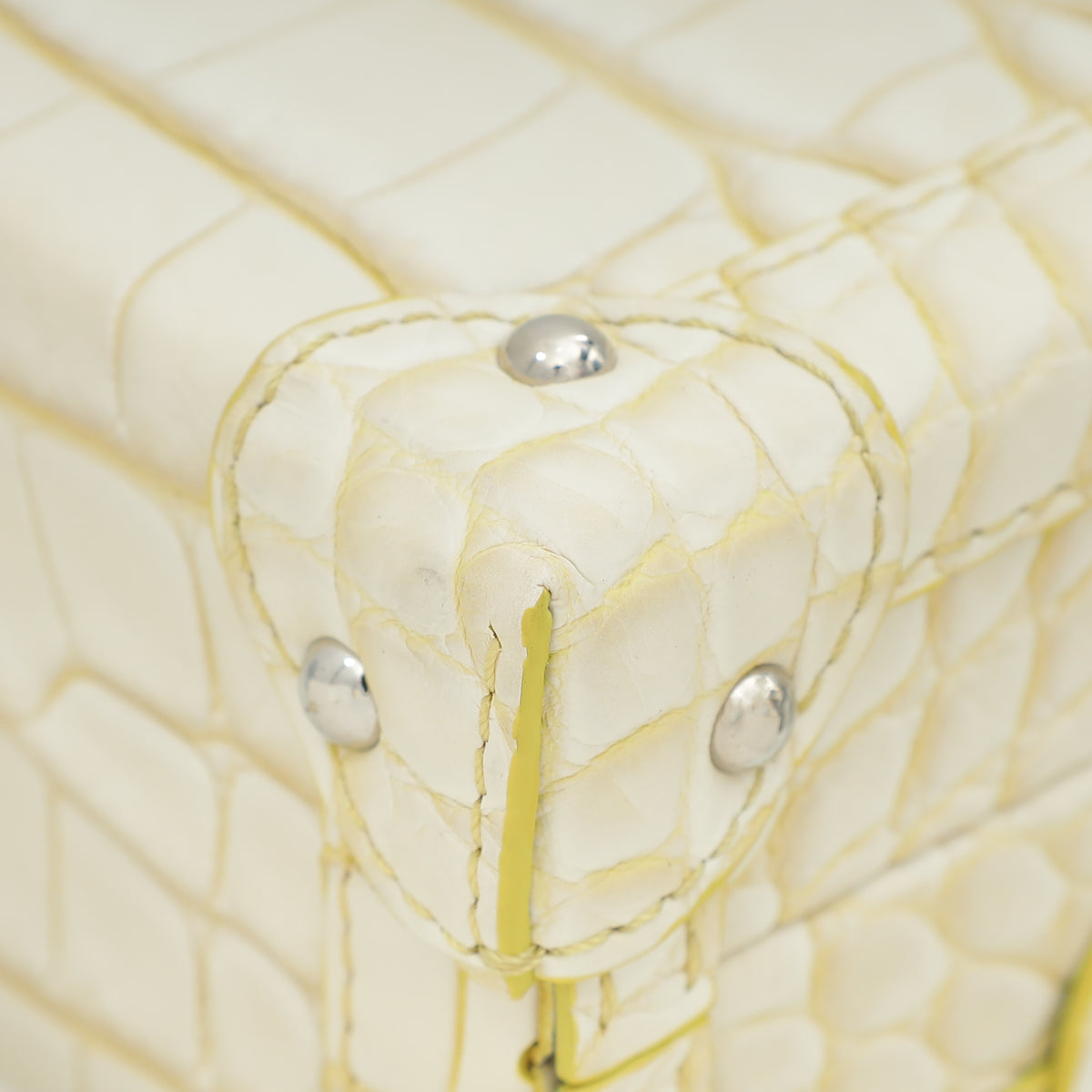 Louis Vuitton Bicolor Matte Alligator Petite Malle Bag-Louis Vuitton-THE CLOSET