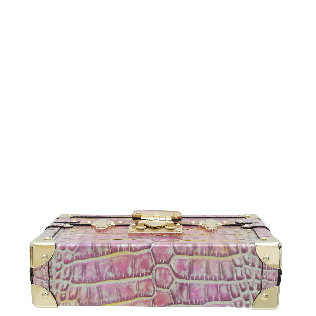 Louis Vuitton Bicolor Alligator Petite Malle Bag-Louis Vuitton-THE CLOSET