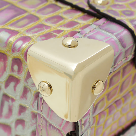 Louis Vuitton Bicolor Alligator Petite Malle Bag-Louis Vuitton-THE CLOSET